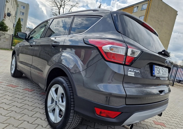 Ford Kuga cena 64900 przebieg: 103500, rok produkcji 2018 z Suchedniów małe 352